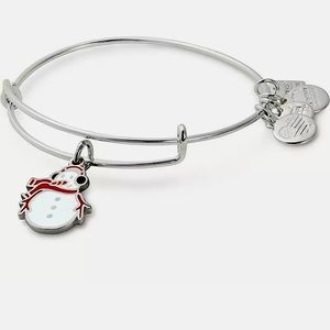 Alex & Ani Charity By Design, Snowman Bangle Bracelet⛄️